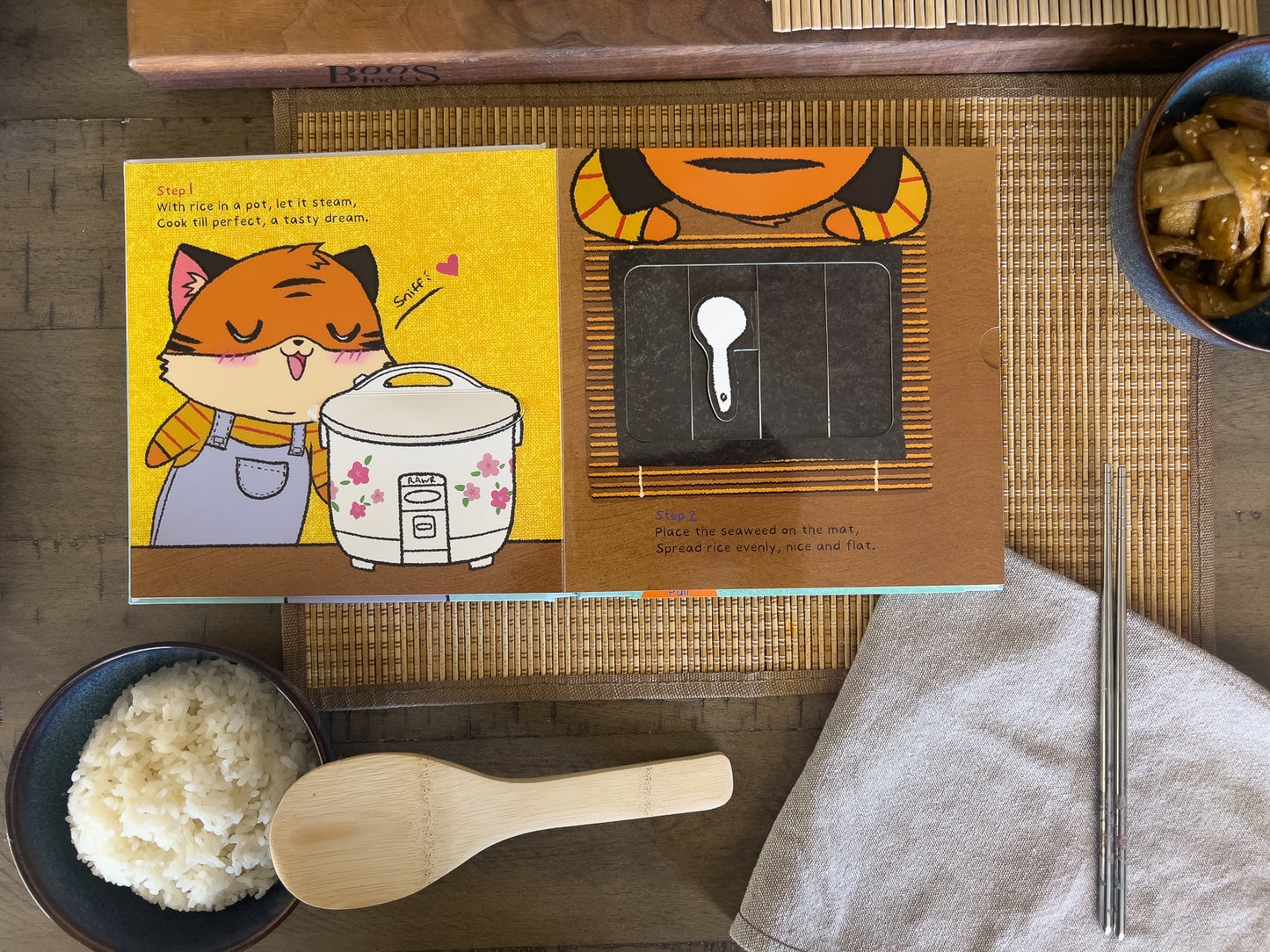 Let's Make Kimbap!: with Yuli Book